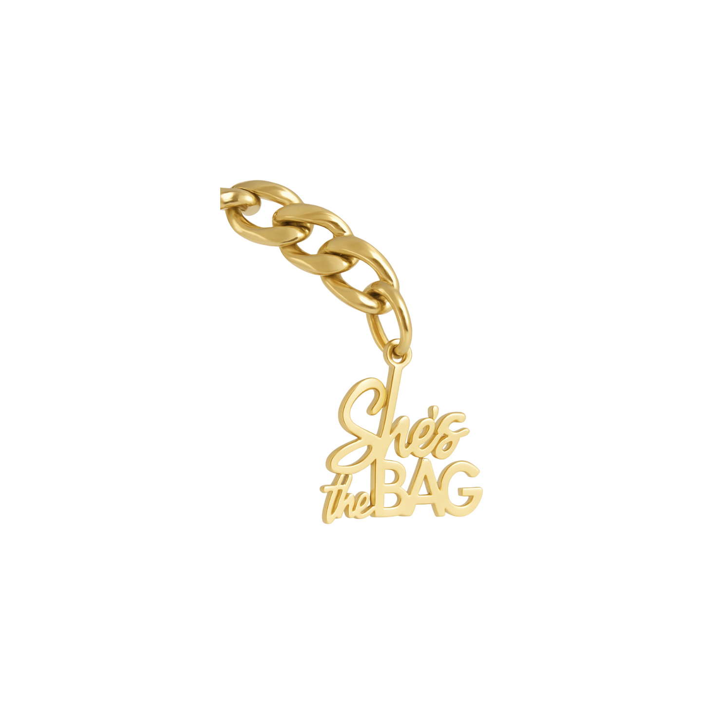 Say Her Name Bag Chain