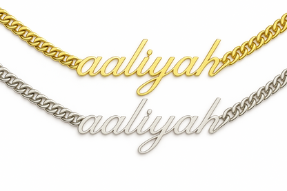 Say Her Name Bag Chain