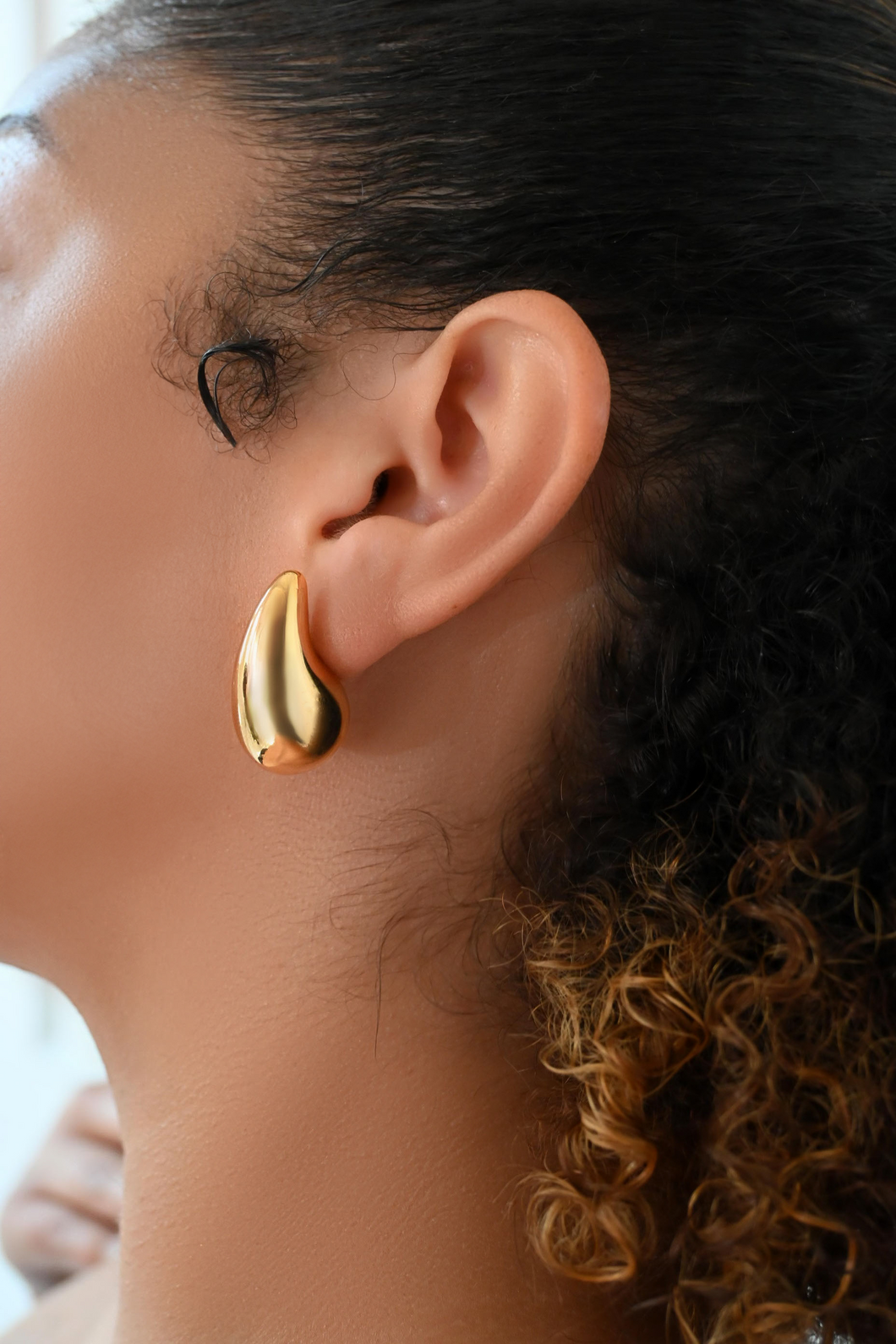 Lemon Drop Gold Earrings