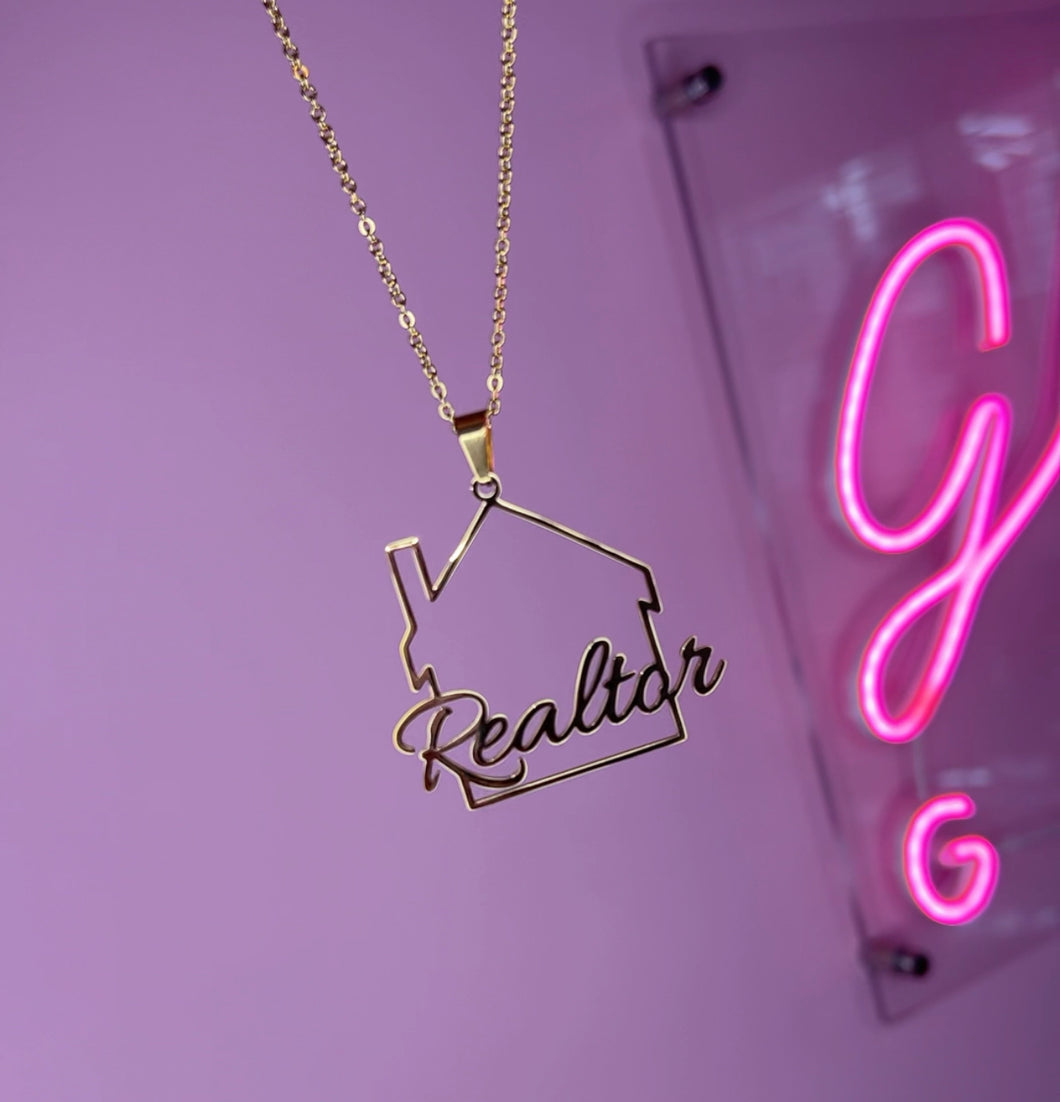 Realtor Logo Necklace